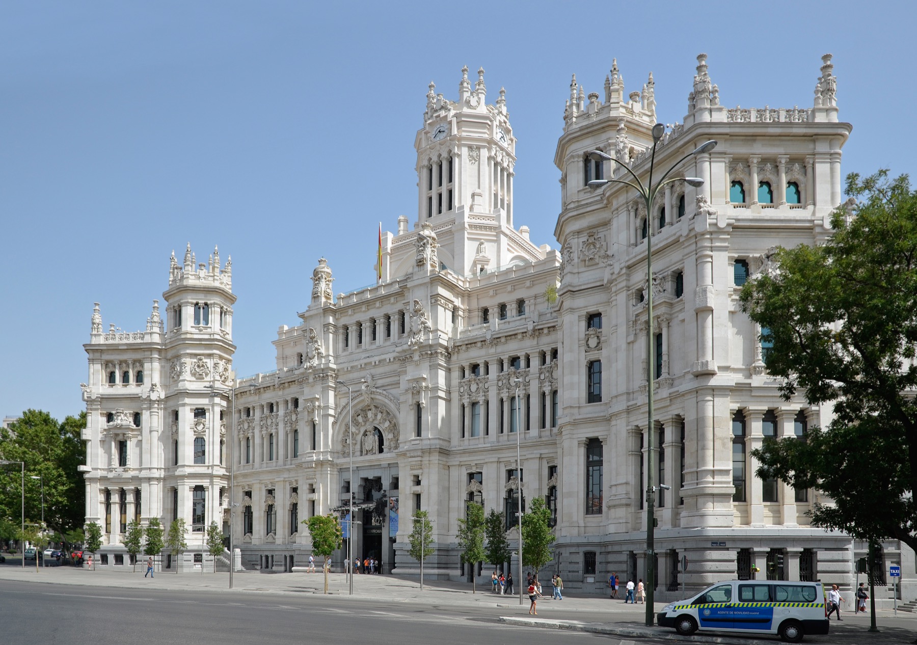 Palacio de Cibeles, sede de CentroCentro en Madrid