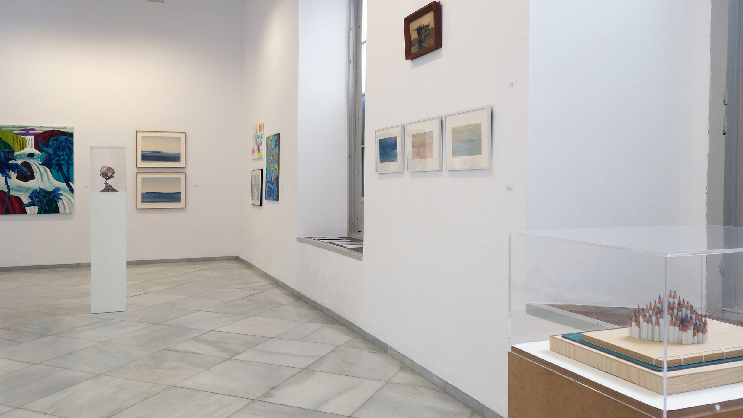 Vista de exposición en Galería Rafael Ortiz